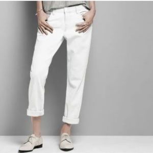 J brand Aidan white boyfriend jeans 22